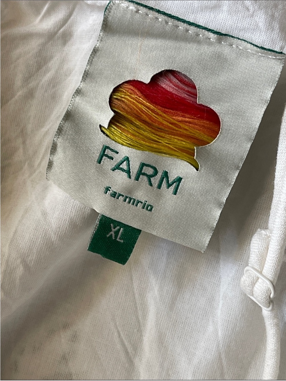 FARM RIO Embroidered Richelieu White Maxi Dress - Picture 10 of 13